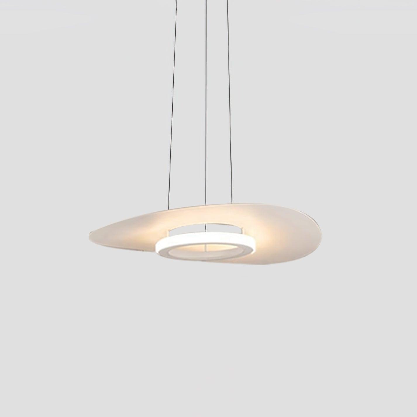 Woka Pendant Lamp Aluminum UFO Ring Minimalist
