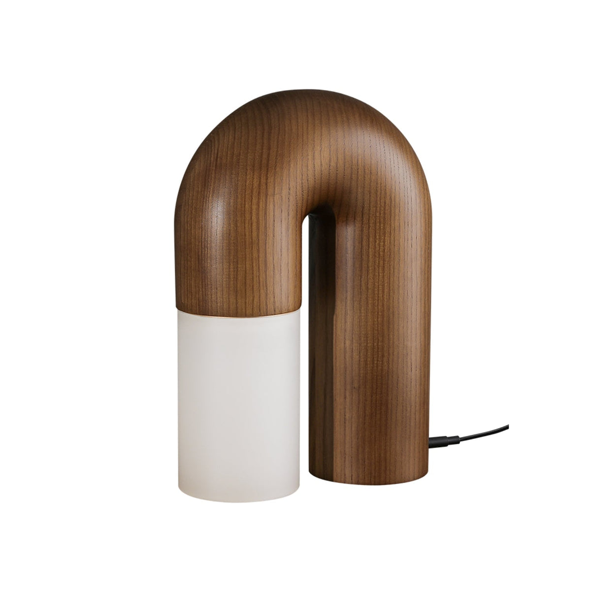 Arch Fashion Wood Table Lamp