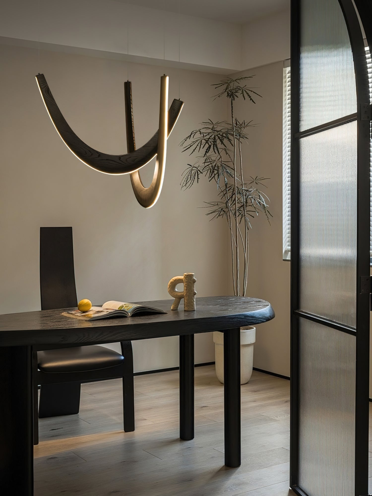 Aldaaine Wooden Pendant Lamp