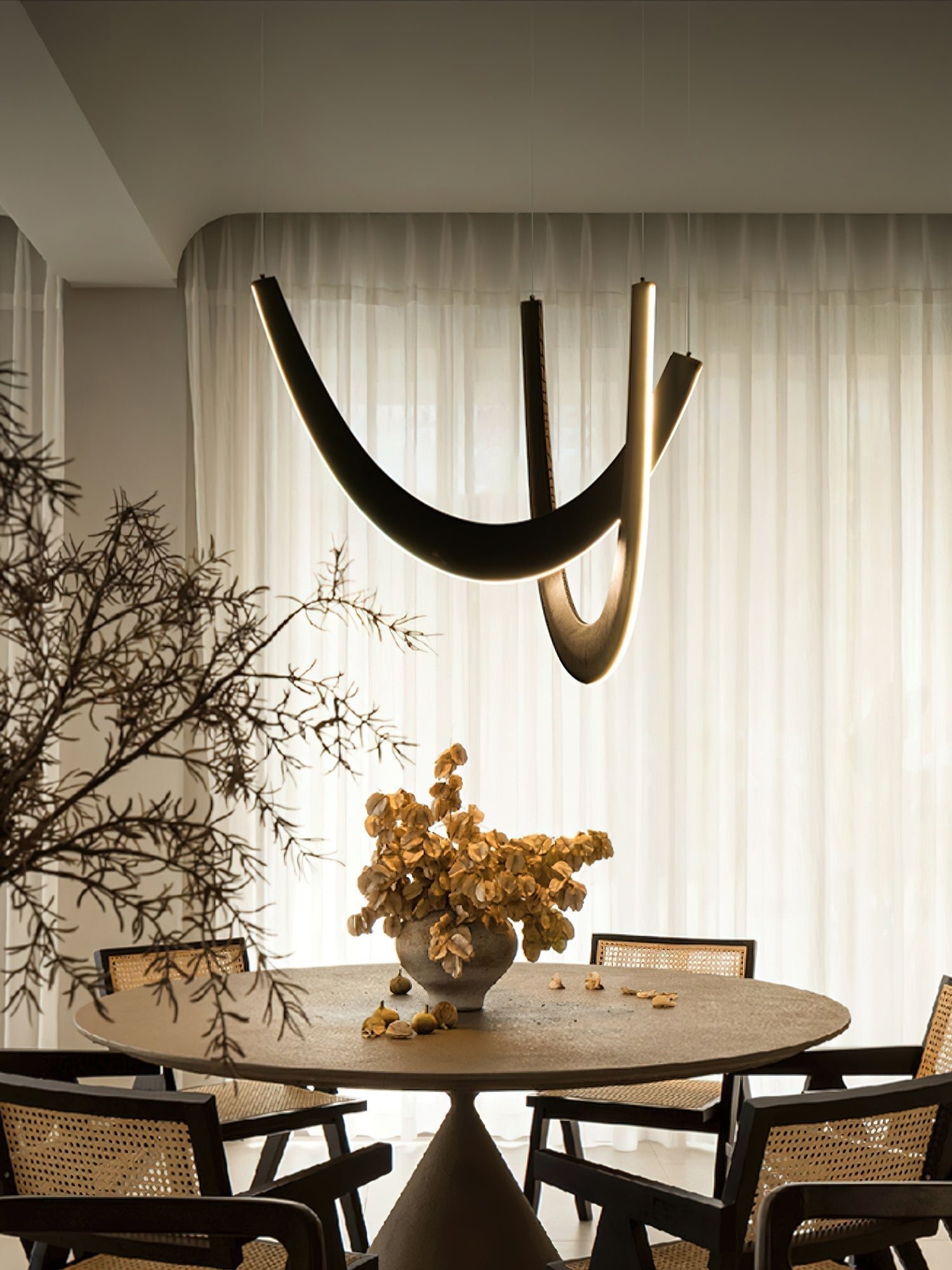 Aldaaine Wooden Pendant Lamp