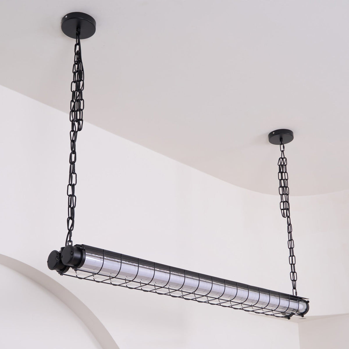 Alaric Industrial Linear Pendant Light