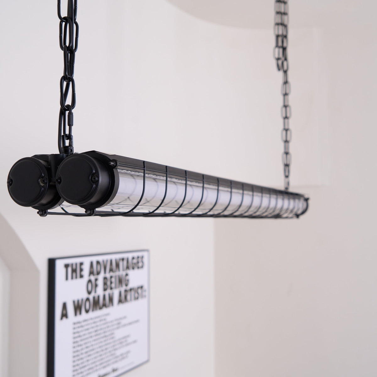 Alaric Industrial Linear Pendant Light