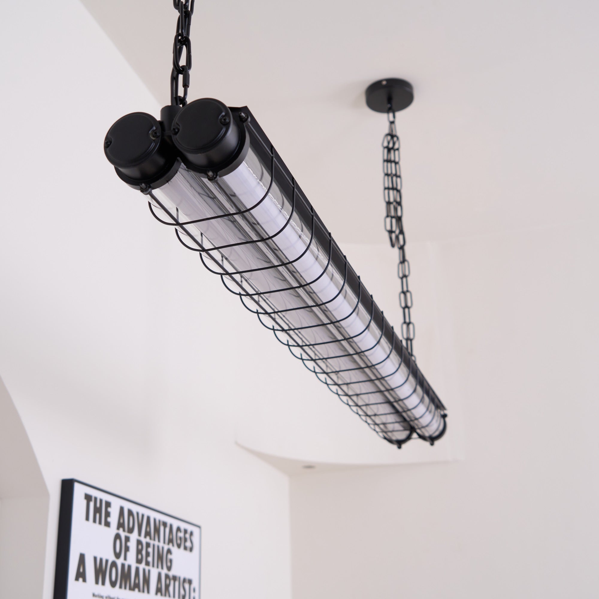 Alaric Industrial Linear Pendant Light