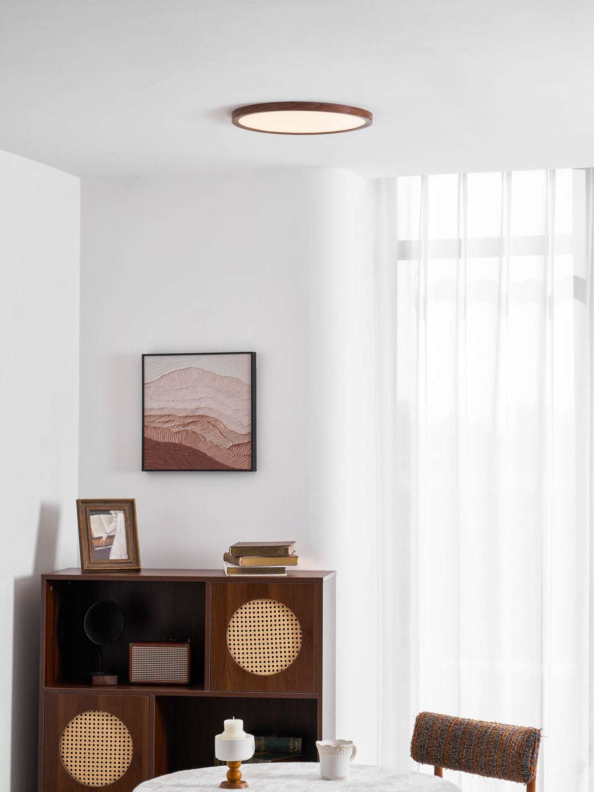 Roseborne Ultrathin Round Flush Mount Ceiling Light