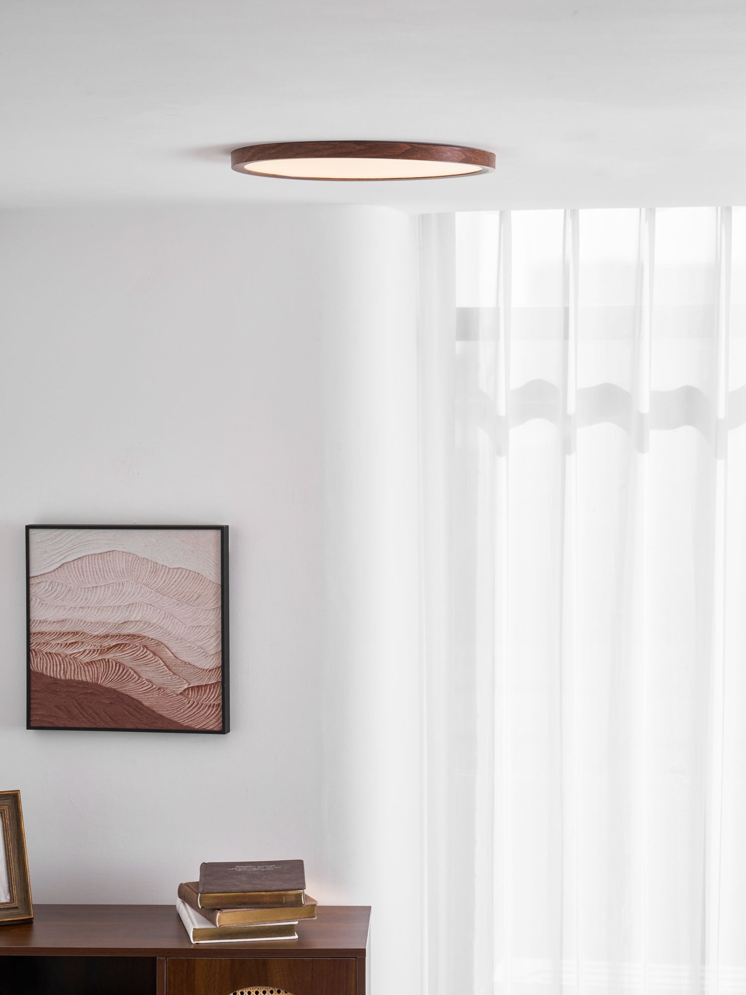Roseborne Ultrathin Round Flush Mount Ceiling Light