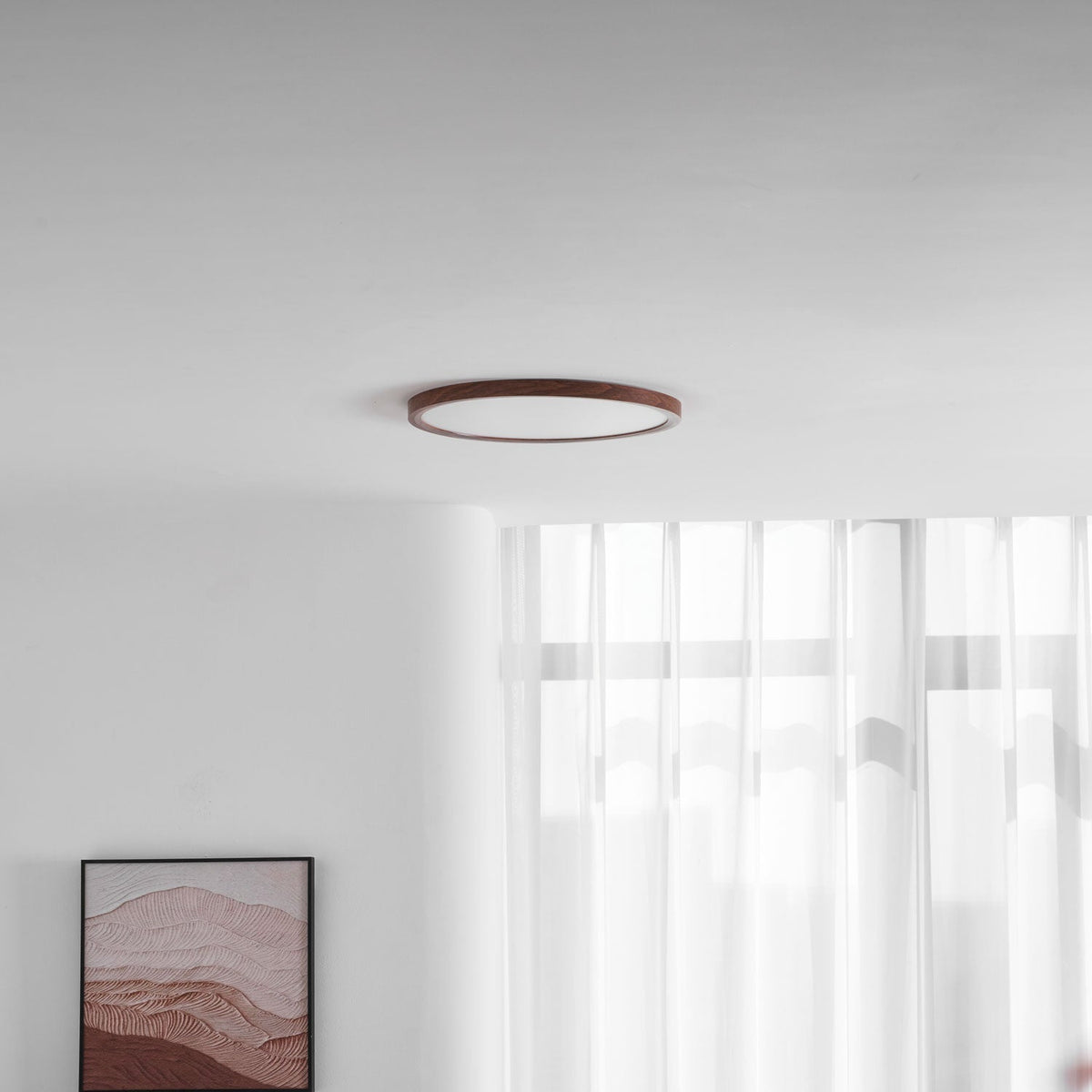 Roseborne Ultrathin Round Flush Mount Ceiling Light