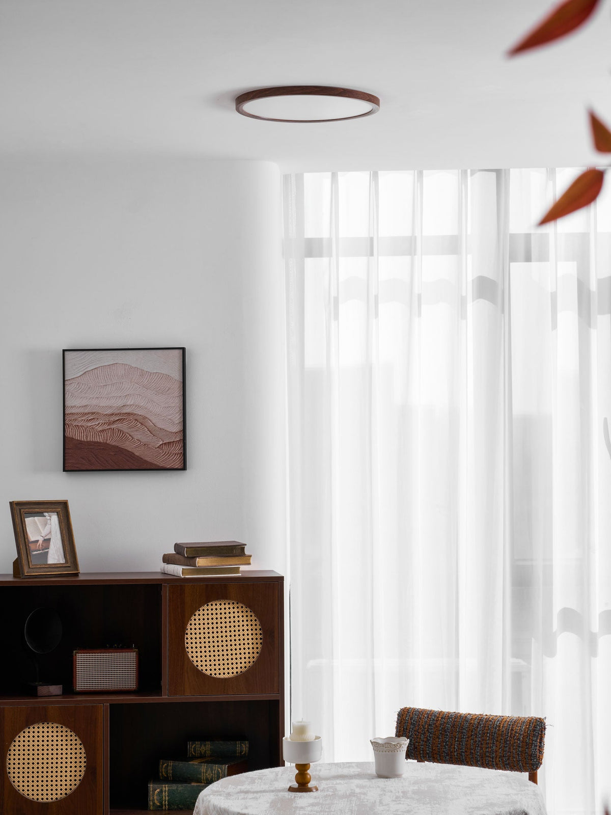 Roseborne Ultrathin Round Flush Mount Ceiling Light