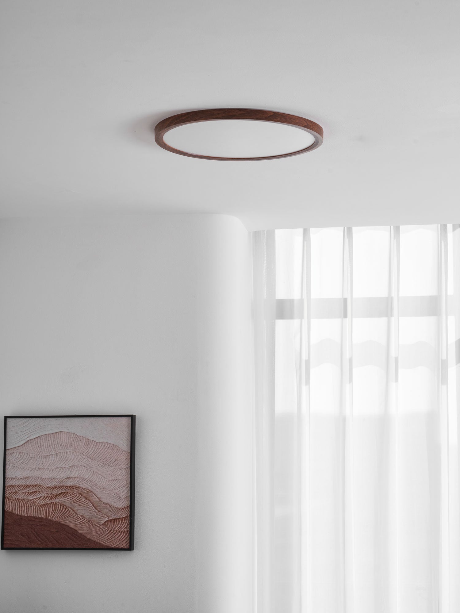 Roseborne Ultrathin Round Flush Mount Ceiling Light