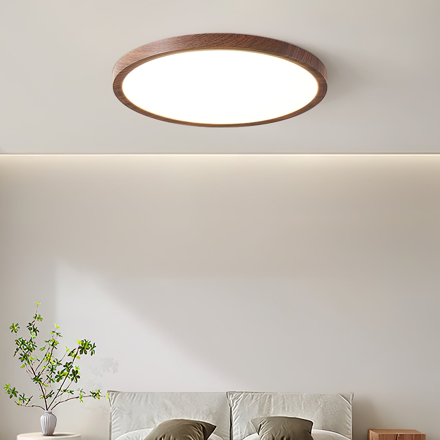 Roseborne Ultrathin Round Flush Mount Ceiling Light