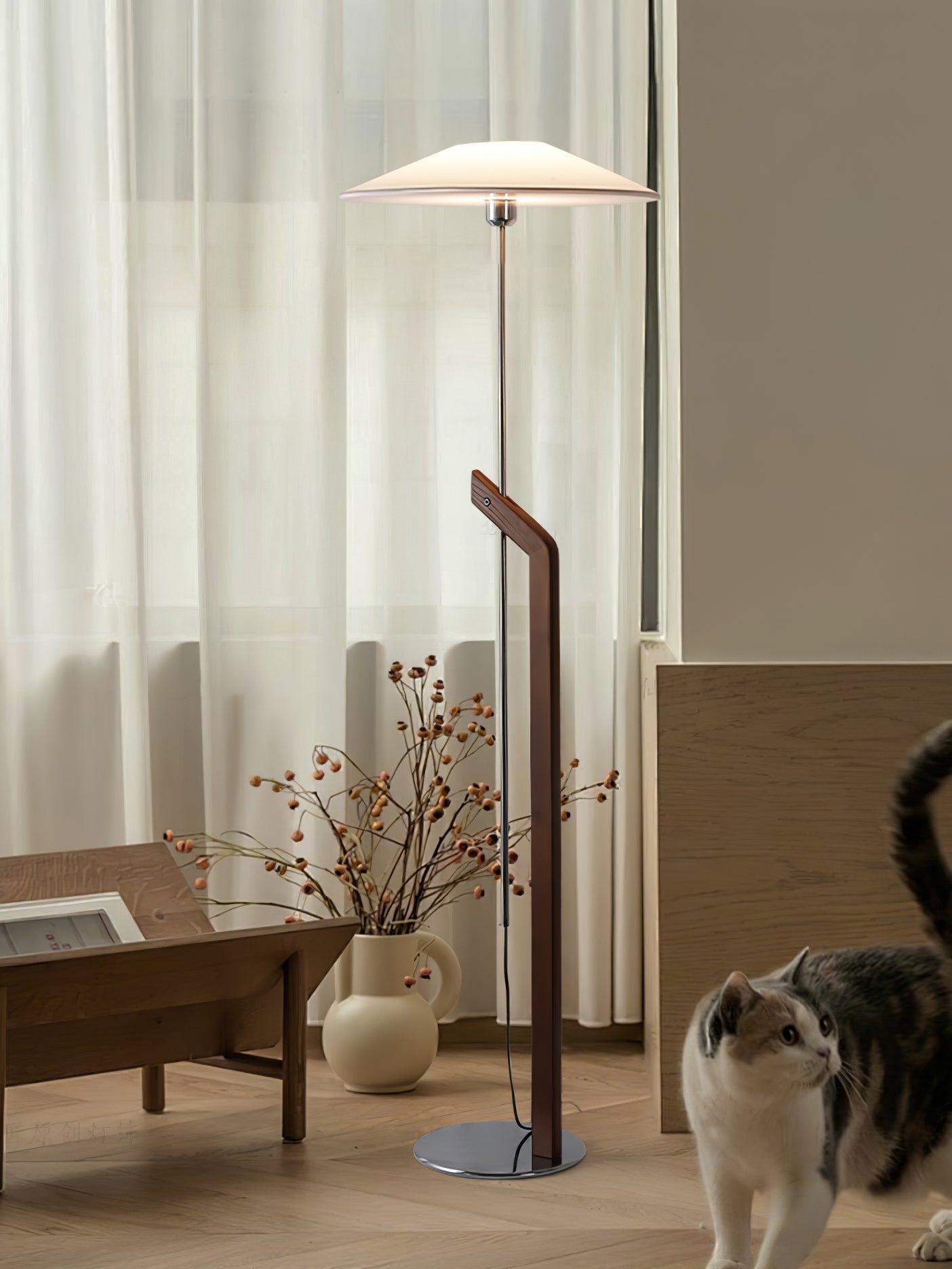 Lumorine Modern Umbrella Floor Lamp