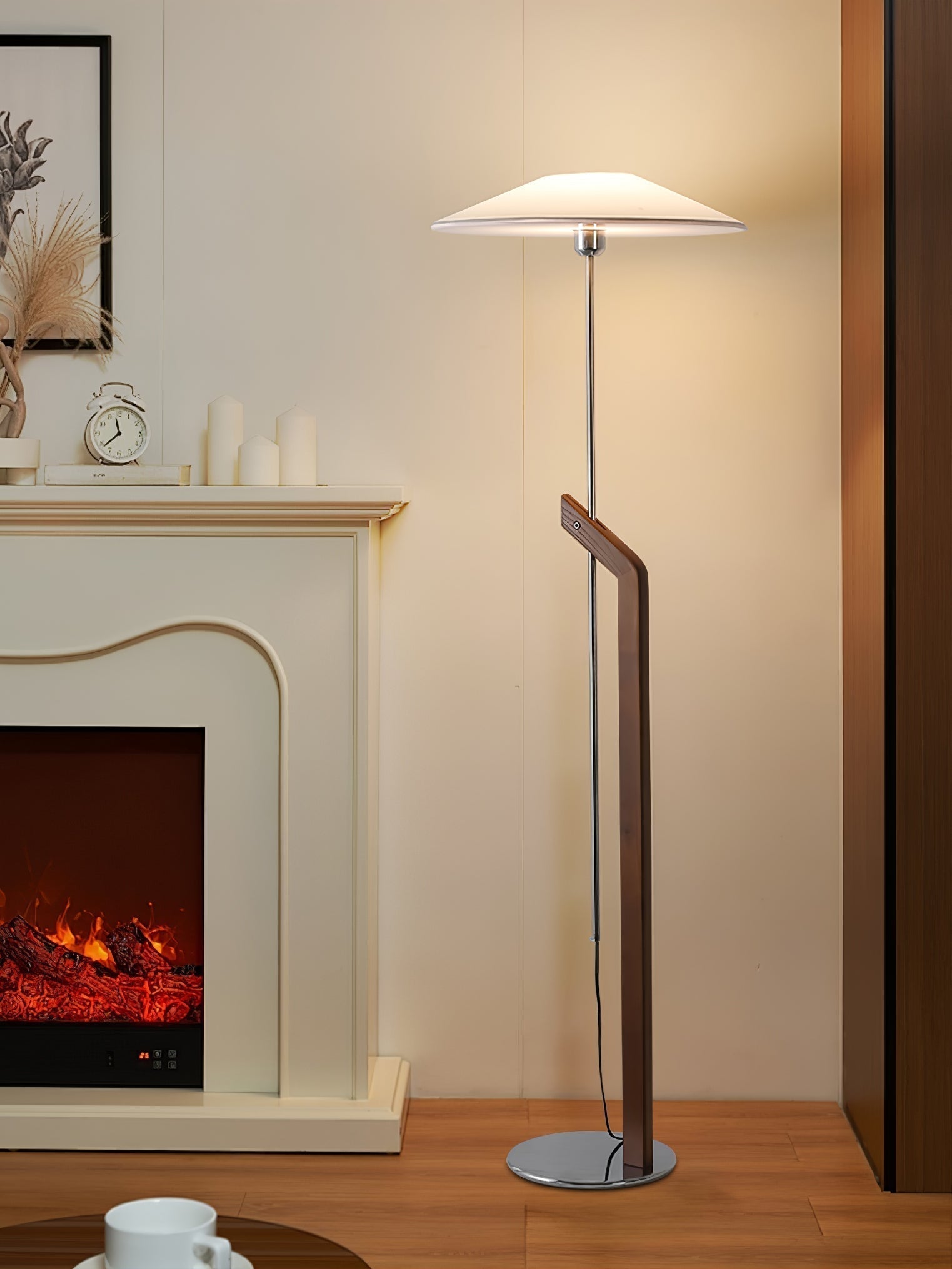 Lumorine Modern Umbrella Floor Lamp