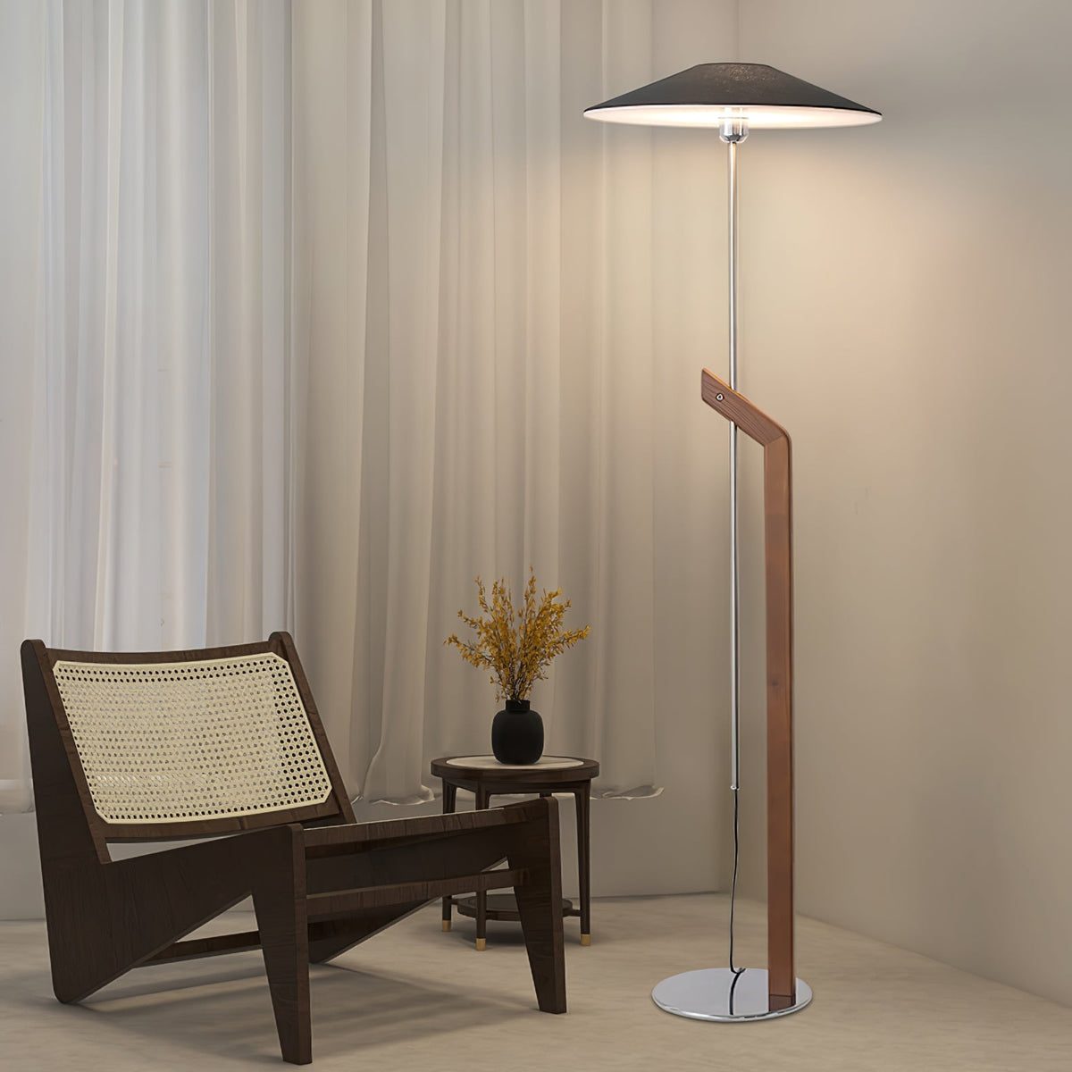 Lumorine Modern Umbrella Floor Lamp