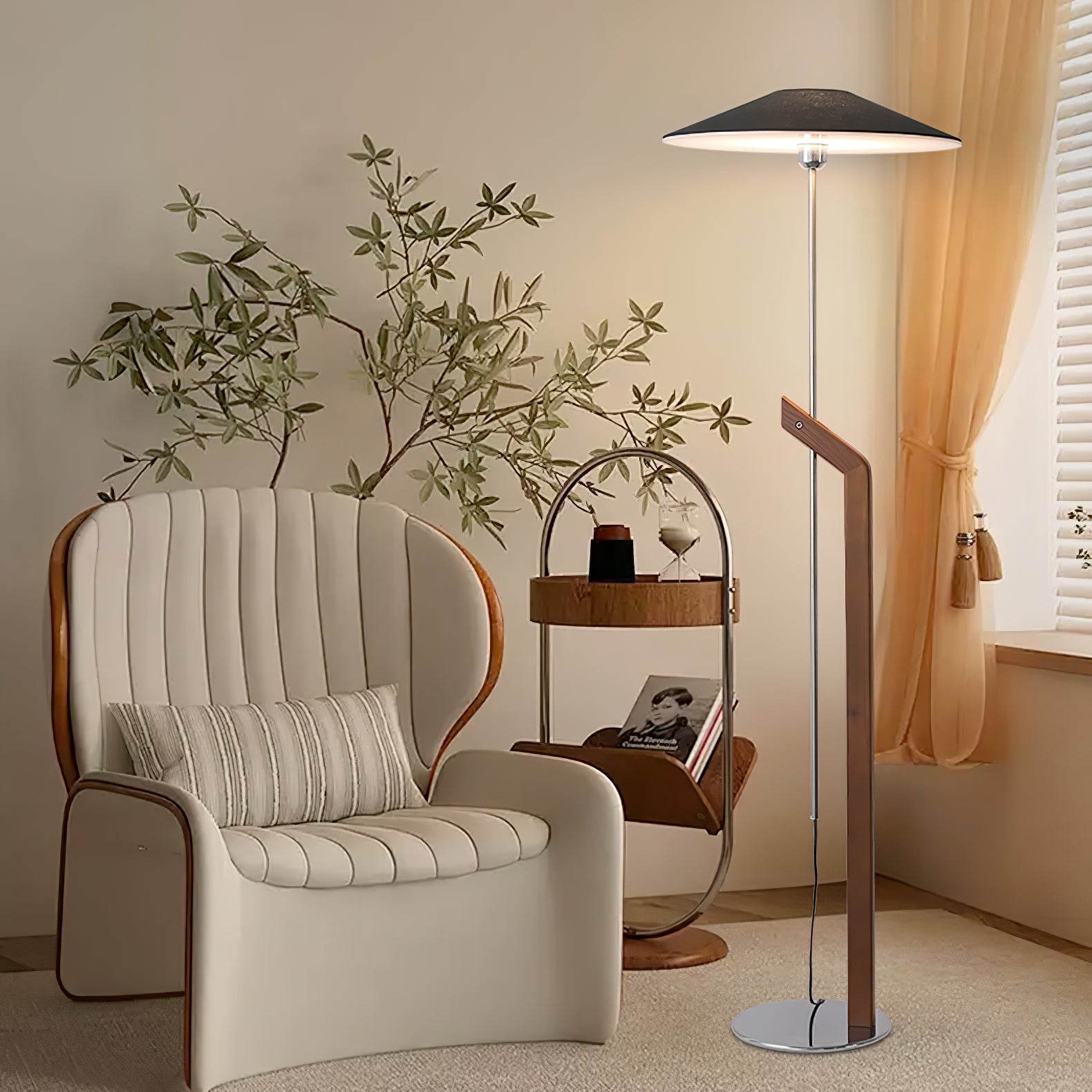 Lumorine Modern Umbrella Floor Lamp