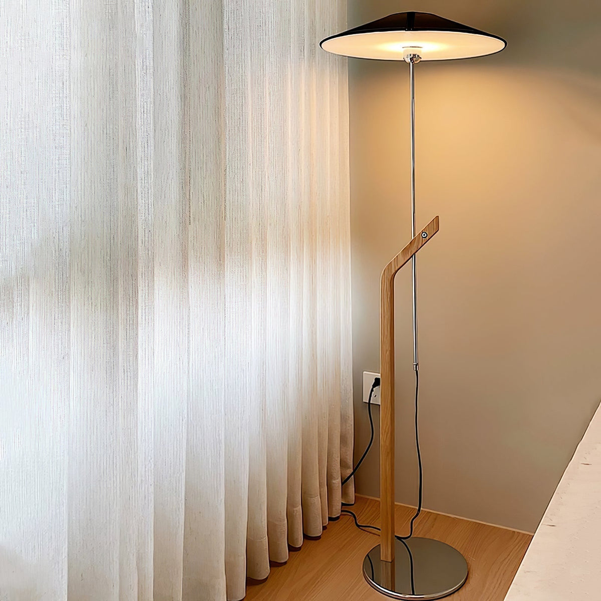 Lumorine Modern Umbrella Floor Lamp