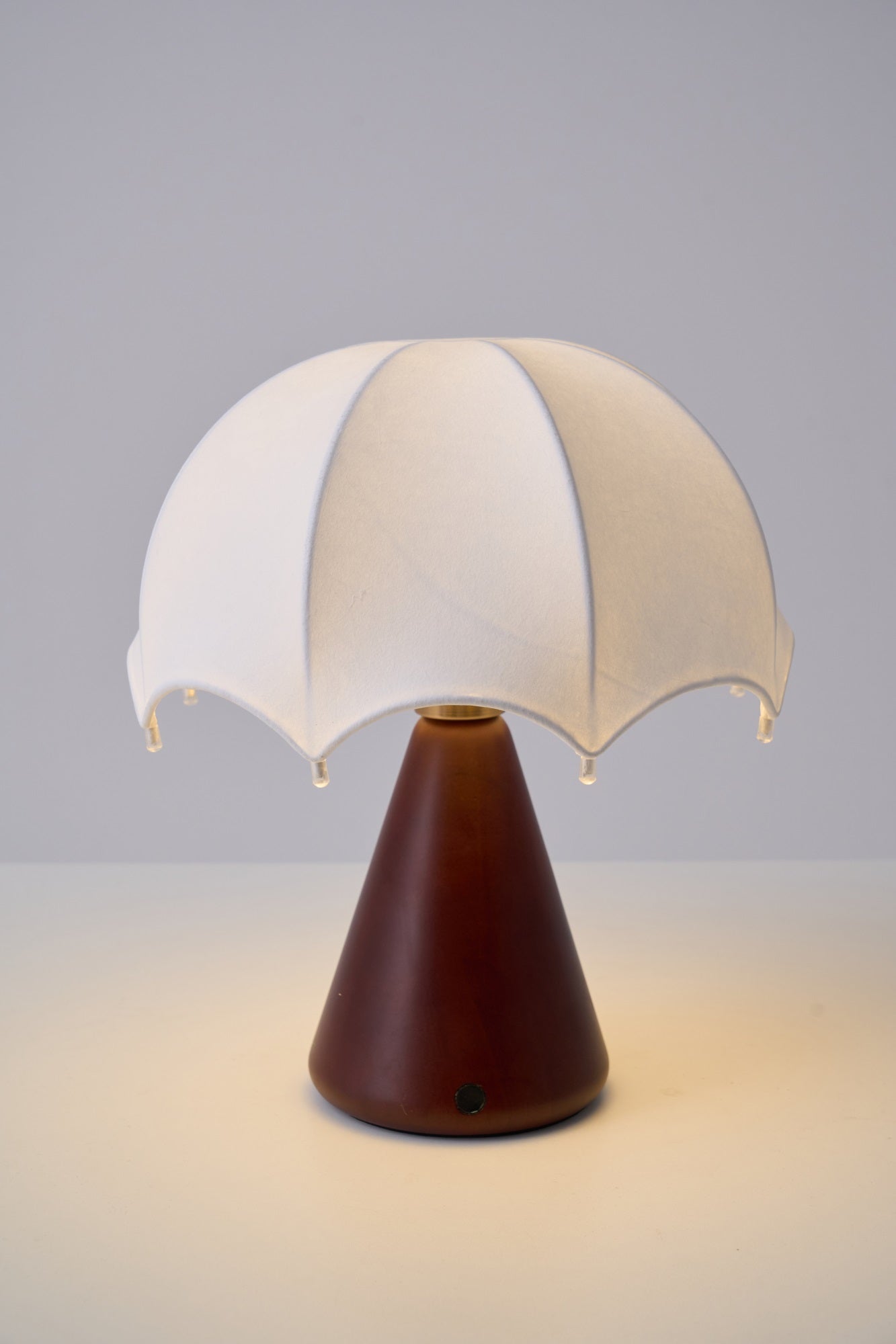 Parasol Wooden Table Lamp