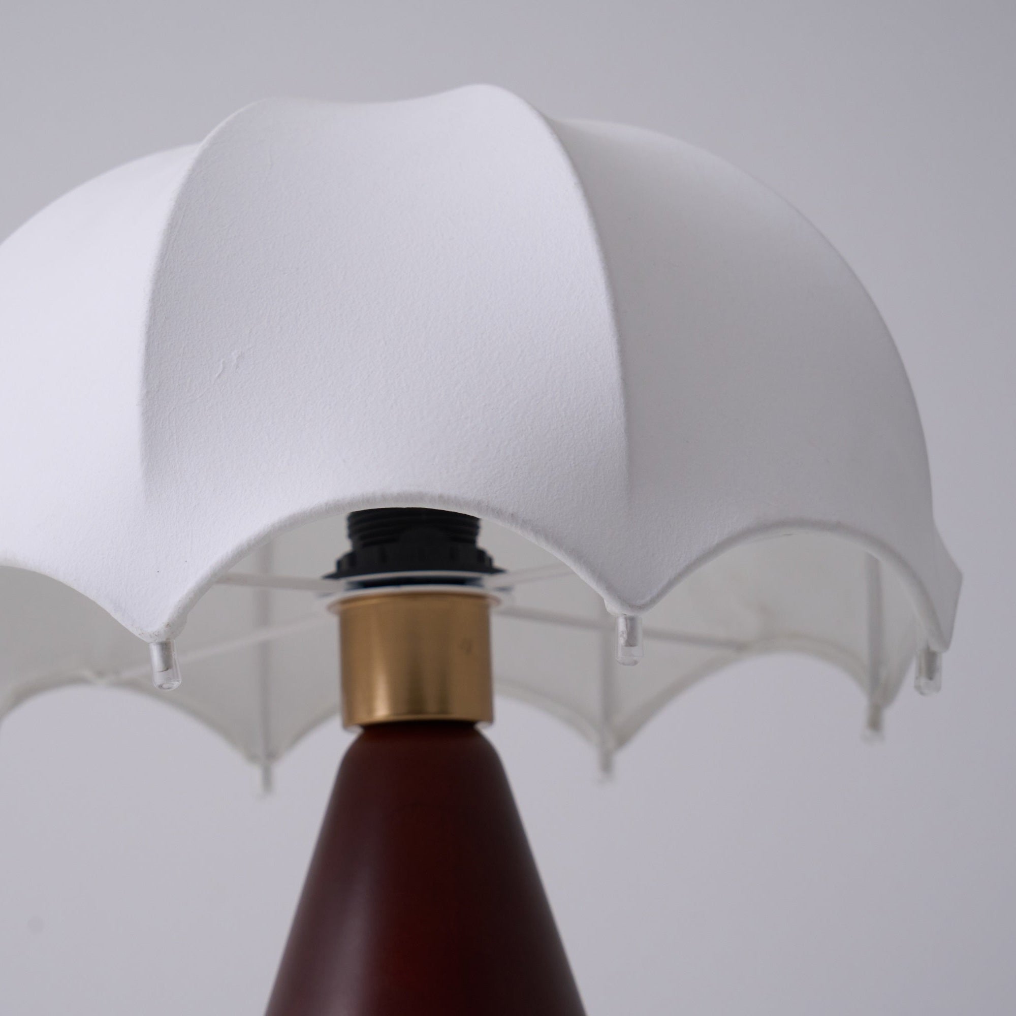 Parasol Wooden Table Lamp