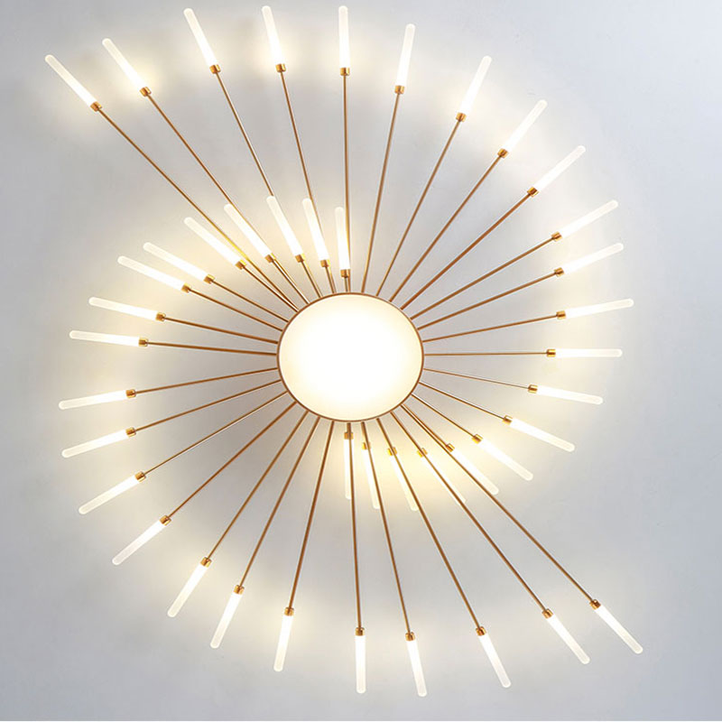 Arisha Modern Home Decoration Fireworks LED Ceiling Light - Neutral Decor
