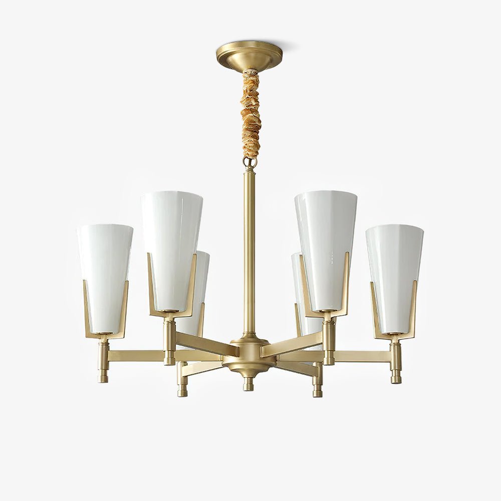 Gleam Luxury Brass Chandelier
