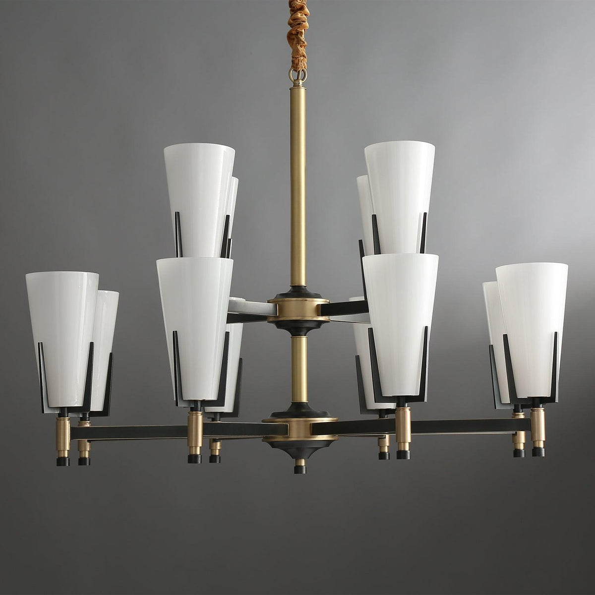 Gleam Luxury Brass Chandelier