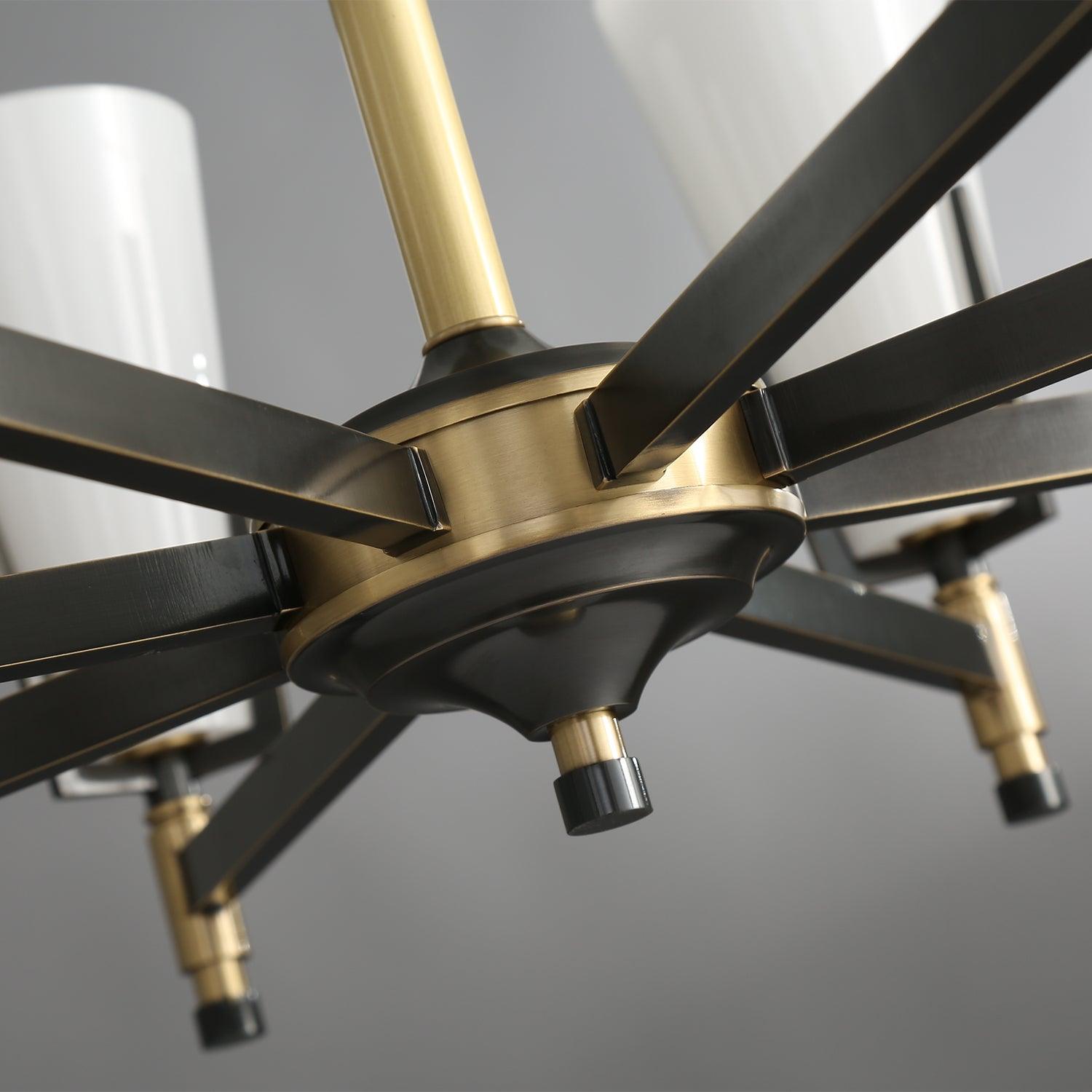 Gleam Luxury Brass Chandelier