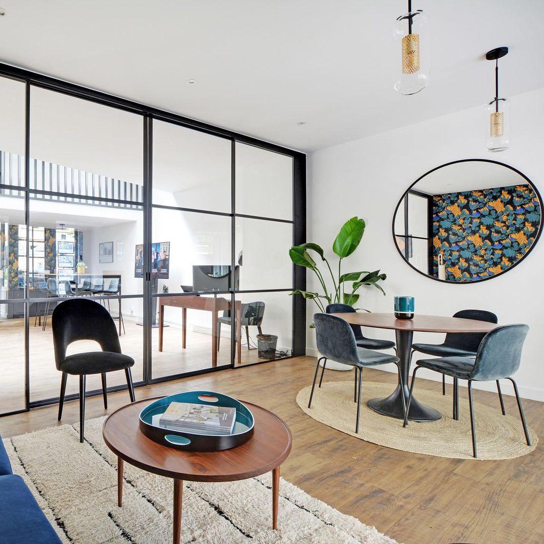 Sypharil Minimalist Glass Pendant Light