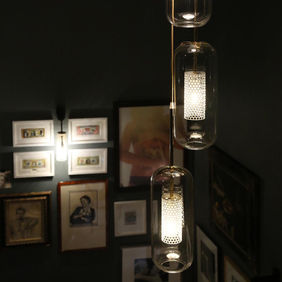 Sypharil Minimalist Glass Pendant Light