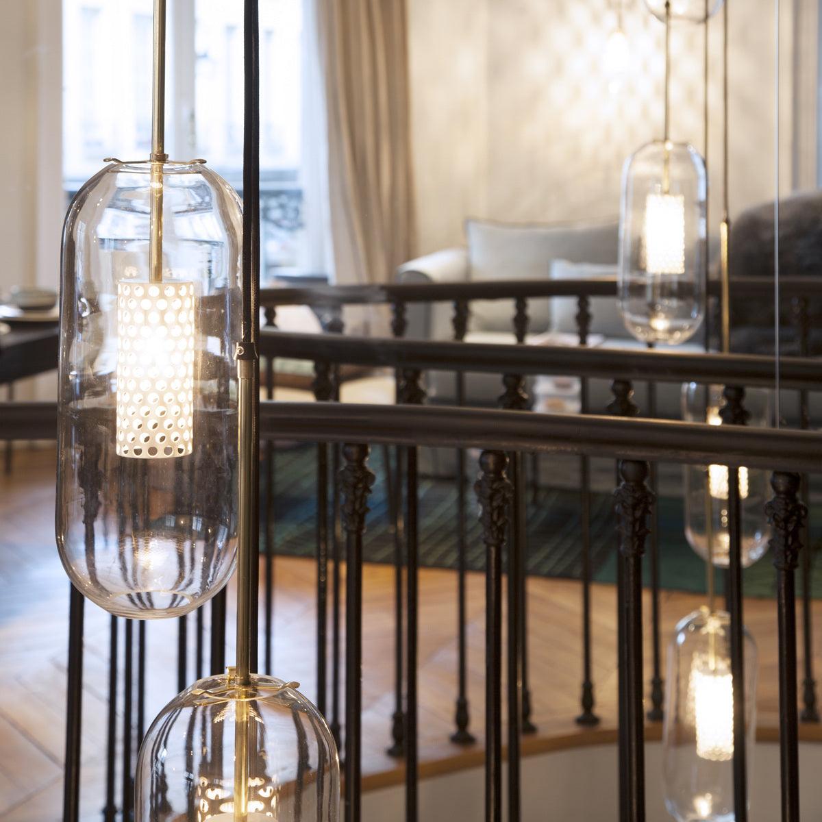 Sypharil Minimalist Glass Pendant Light