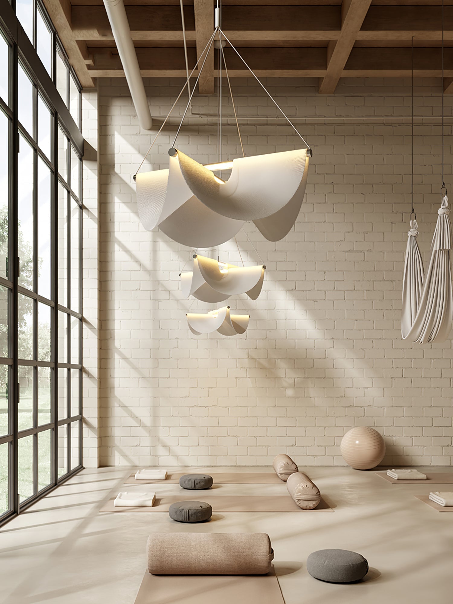 Avenuelle Postmodern Luxury Ribbon Pendant Lamp