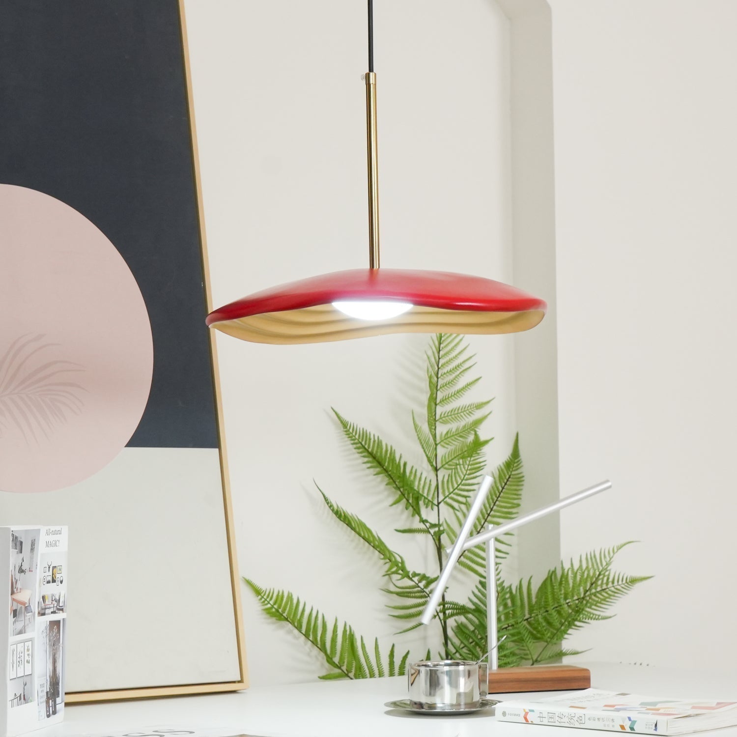 Zynthra Resin Artistic Pendant Lamp