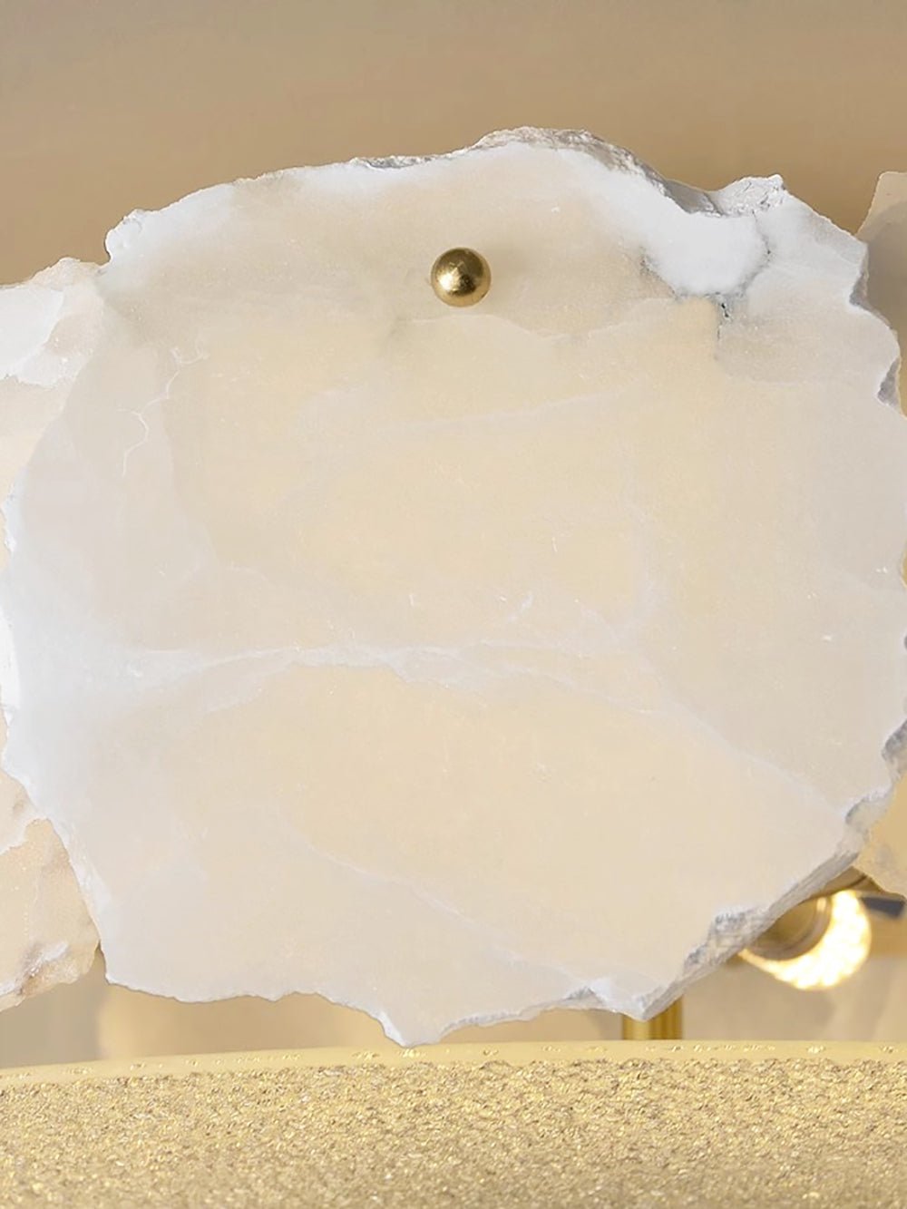 Peld Alabaster Flush Mount Light