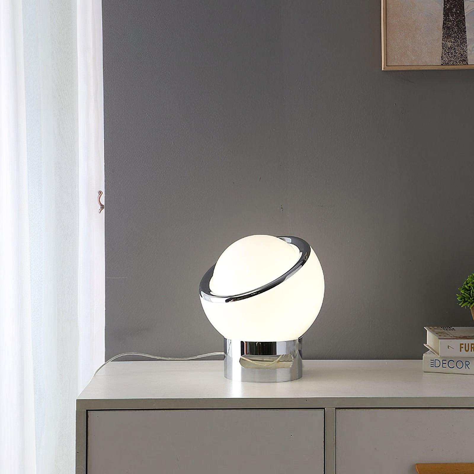 Halonce Steel Futuristic Table Lamp