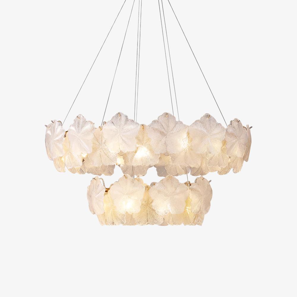 Vitheir Floral Glass Chandelier