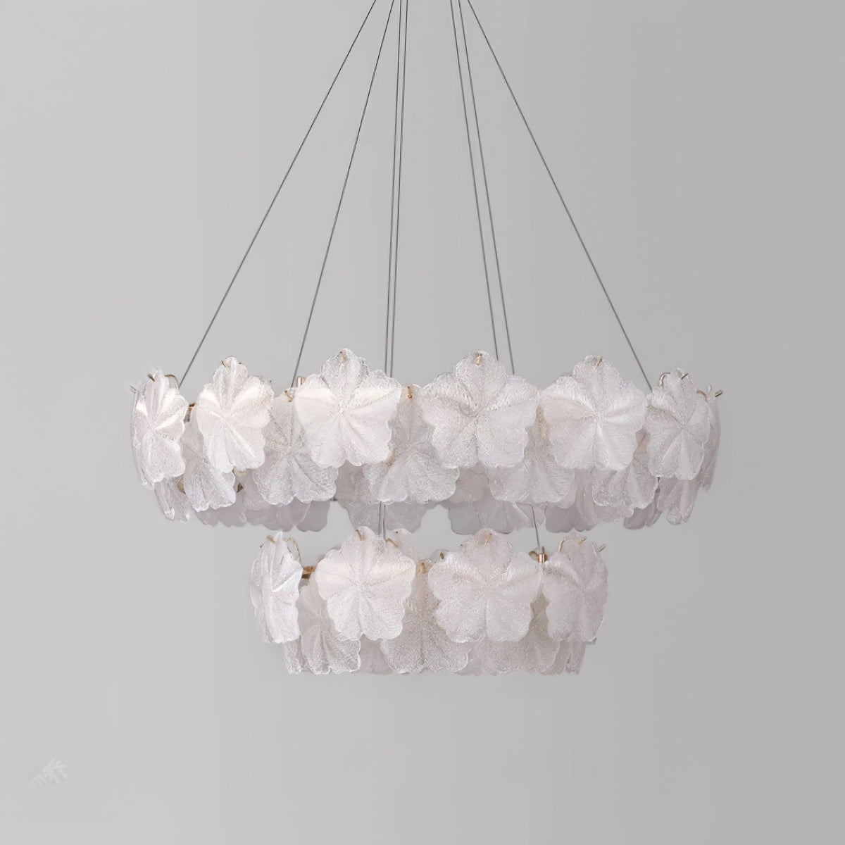 Vitheir Floral Glass Chandelier