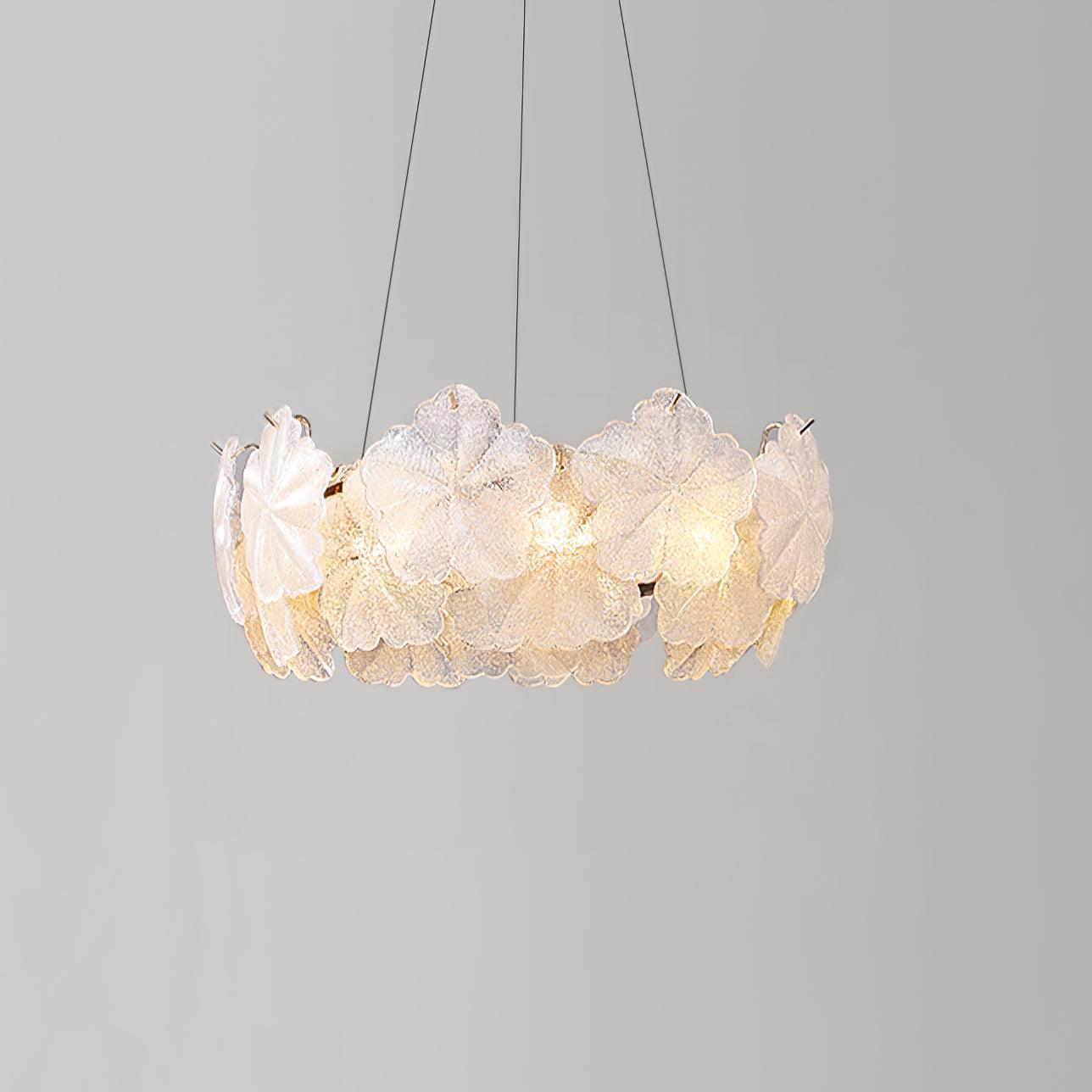 Vitheir Floral Glass Chandelier