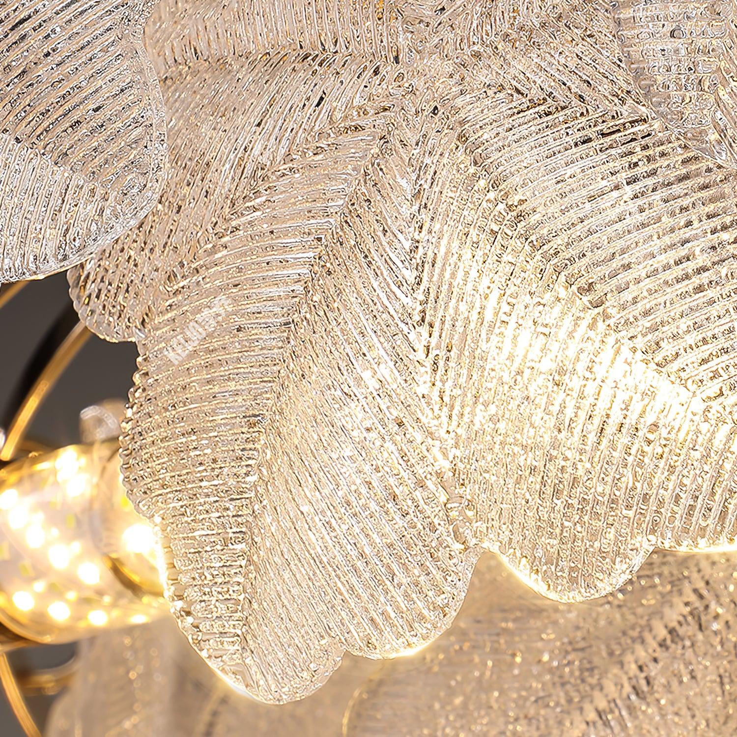 Vitheir Floral Glass Chandelier
