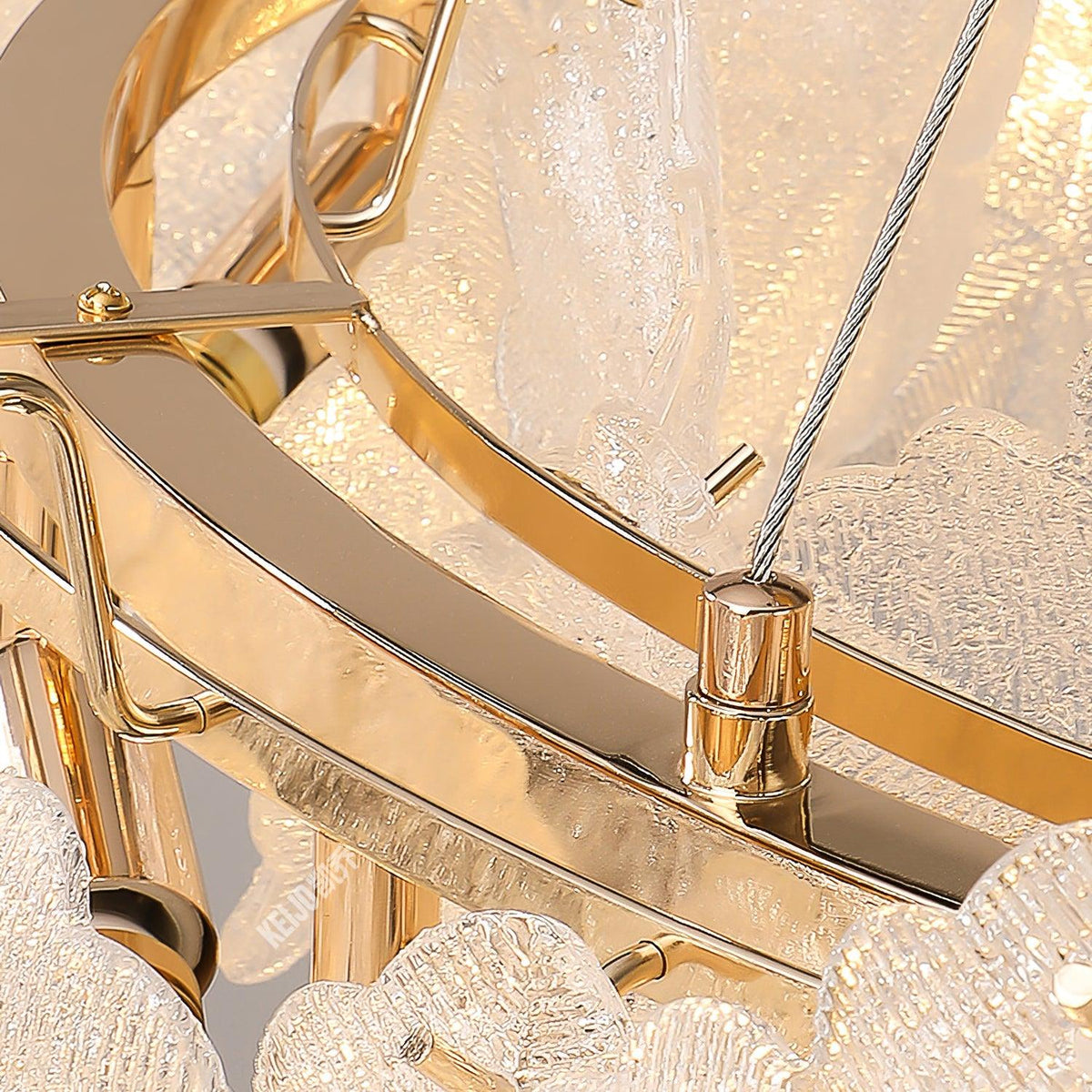 Vitheir Floral Glass Chandelier