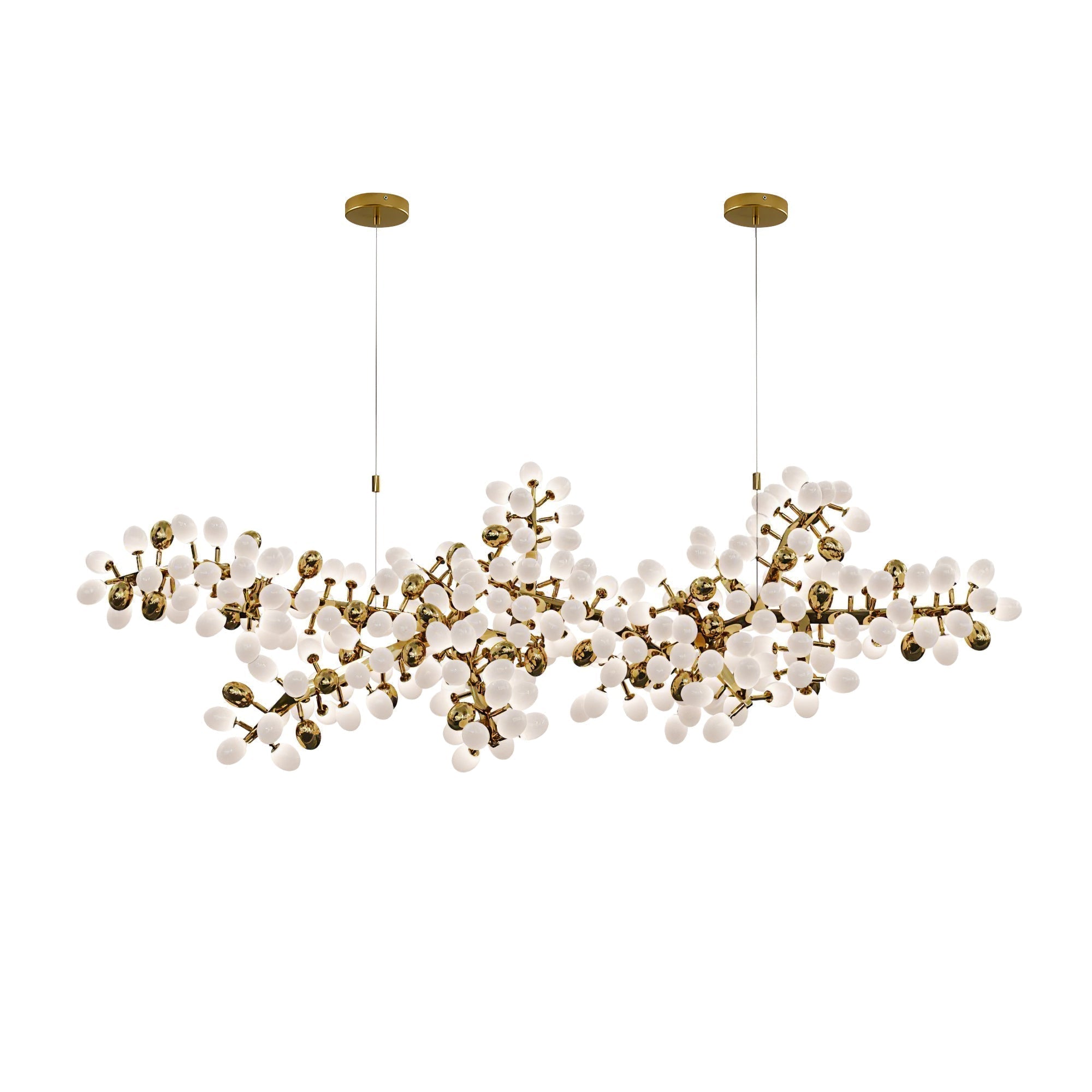 Aldo Elegant Droplet Glass Chandelier