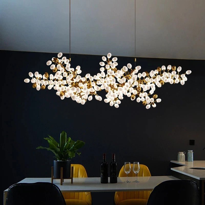 Aldo Elegant Droplet Glass Chandelier