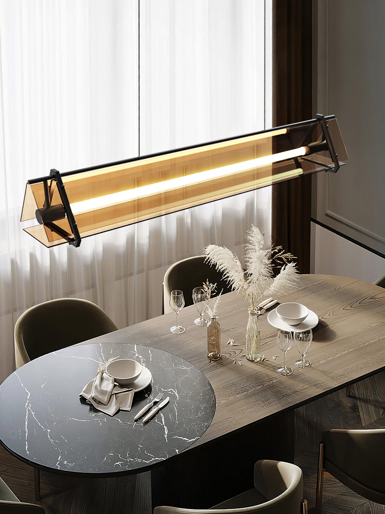 Carven Glass Minimalistic Pendant Light