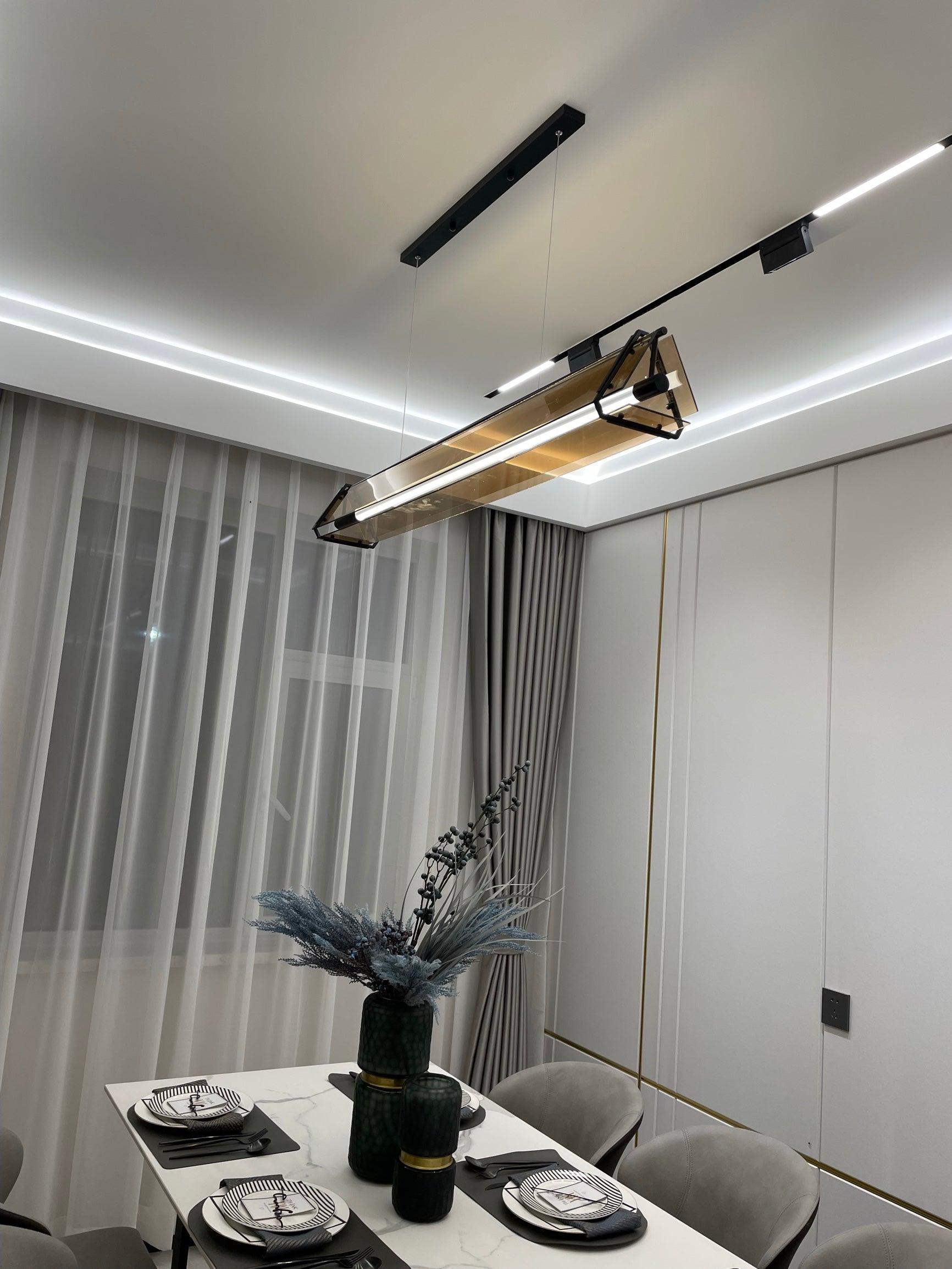 Carven Glass Minimalistic Pendant Light