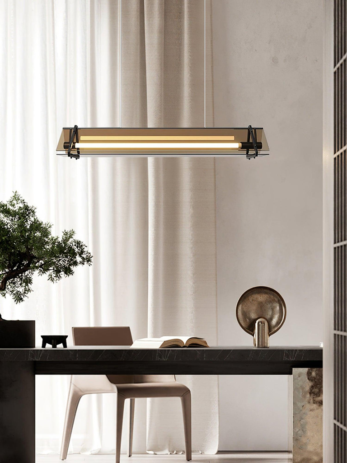 Carven Glass Minimalistic Pendant Light