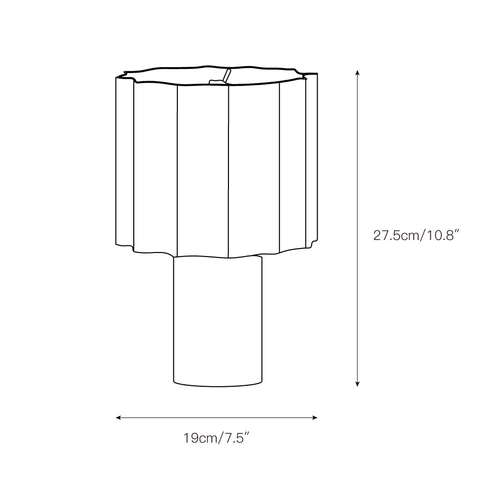 Selivella Table Lamp (Built-in Battery)