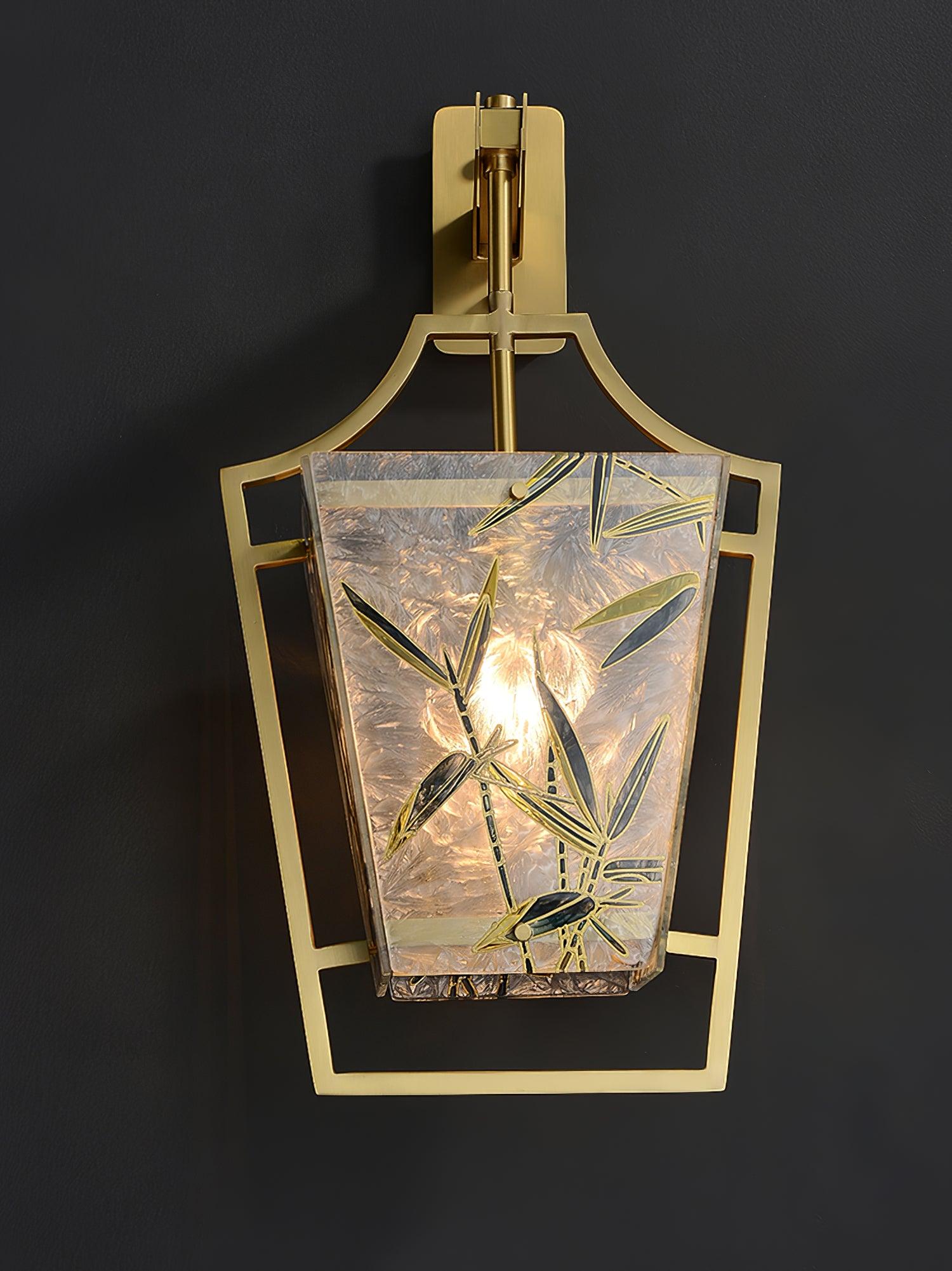 Zenith Elegant Brass Single Sconce