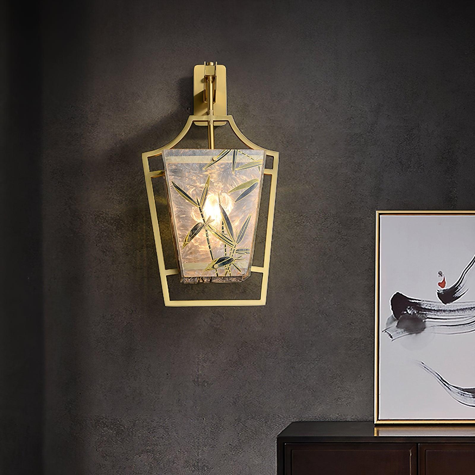 Zenith Elegant Brass Single Sconce