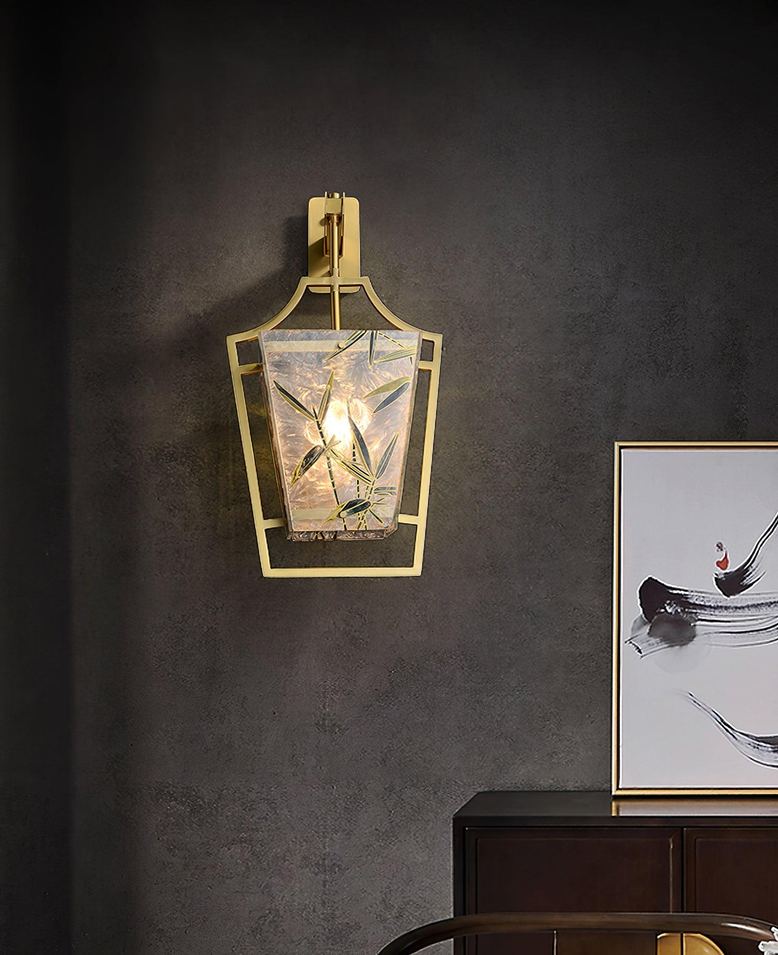 Zenith Elegant Brass Single Sconce