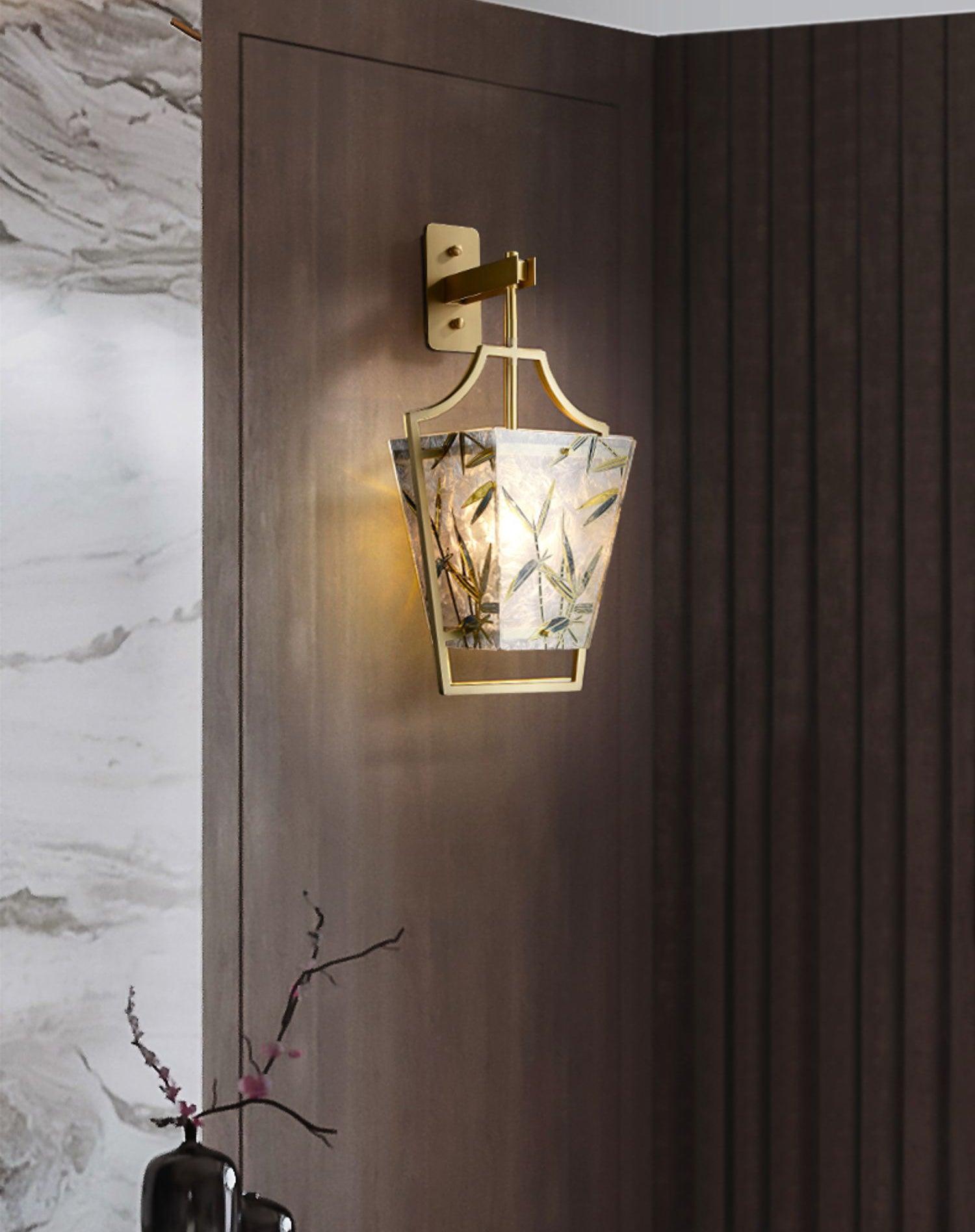 Zenith Elegant Brass Single Sconce