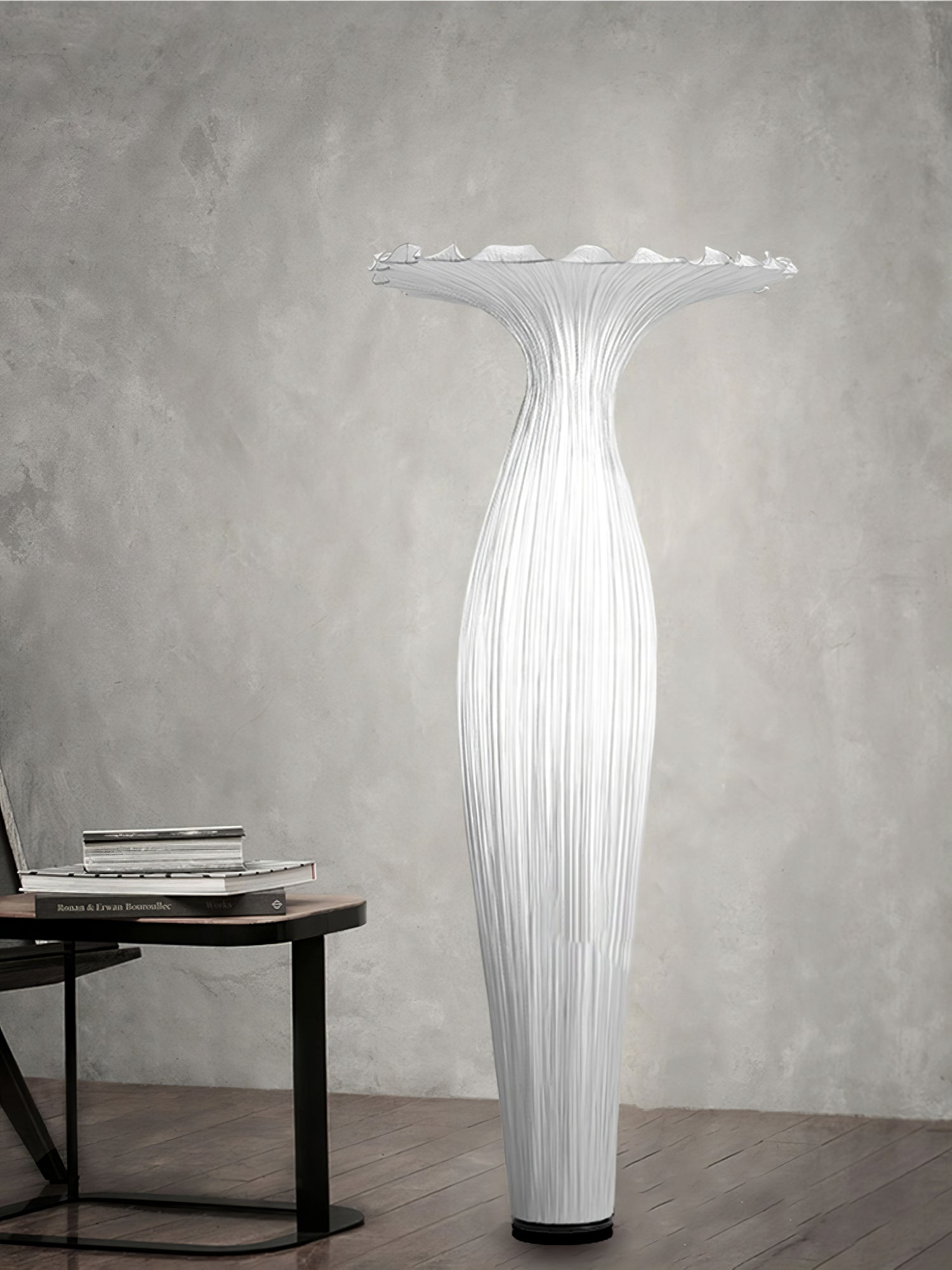Zarinir Organic Fabric Floor Lamp