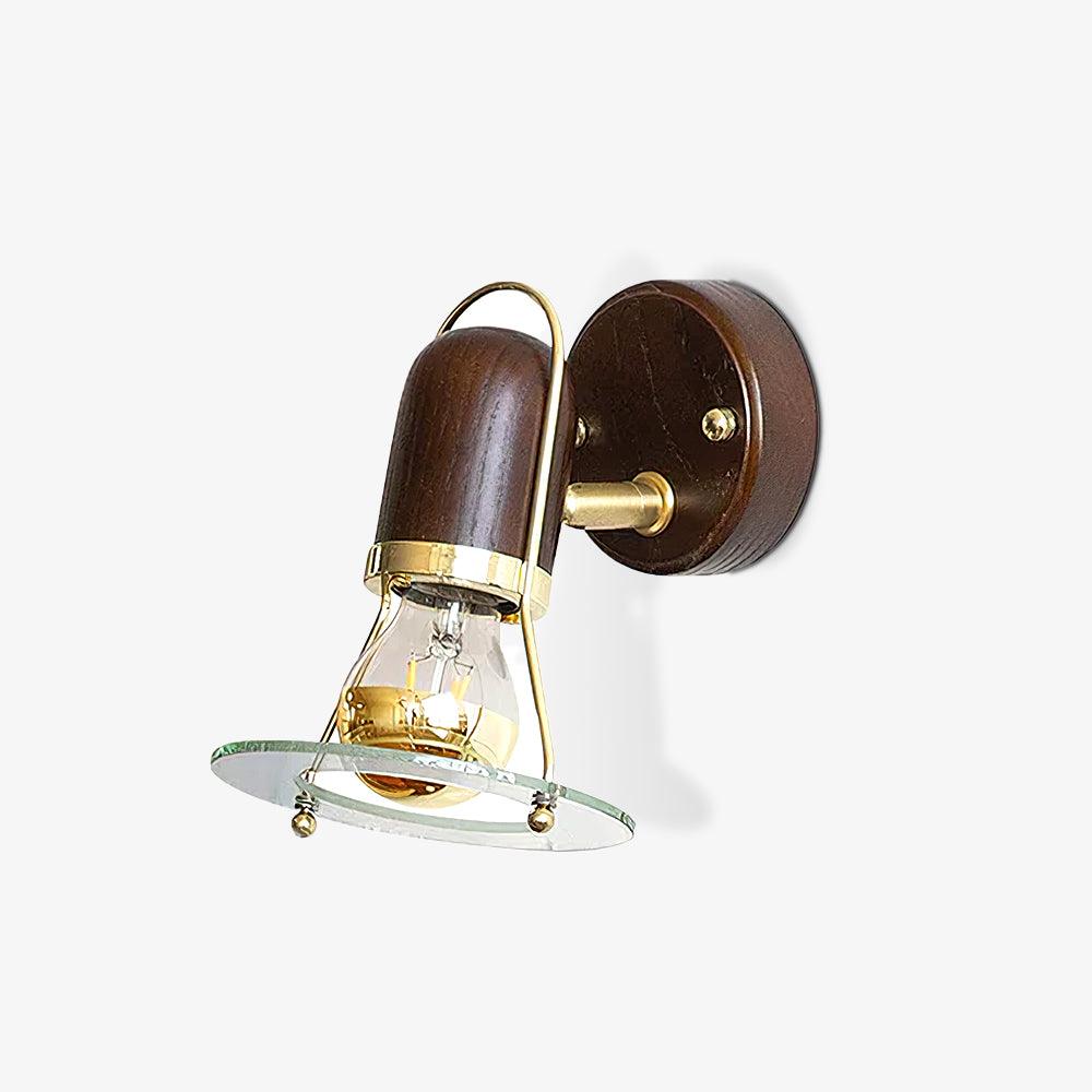 Syliraya Wood Retro Wall Light