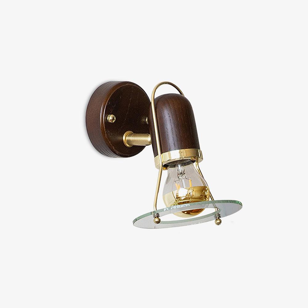 Syliraya Wood Retro Wall Light