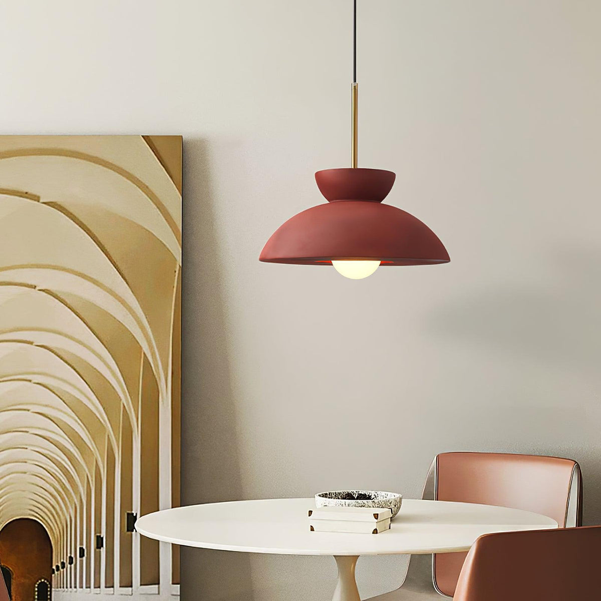 Vlorael Resin Industrial Pendant Lamp